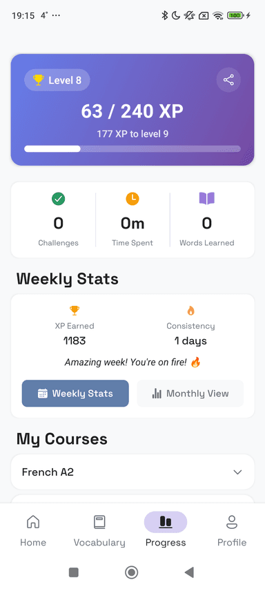 Progress